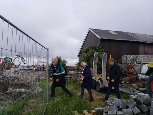 Hallig Hooge Warftverst&auml;rkung MP zu Gast