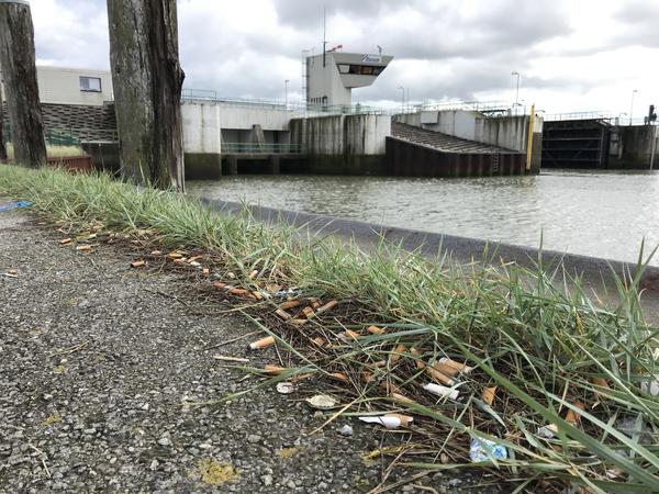 LKN Speerwerk Zigarettenkippen
