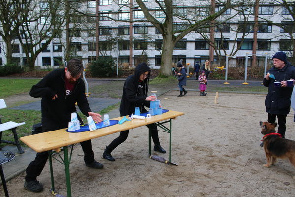 QM Stadtteilfest Schlosspark Speed-Stacking