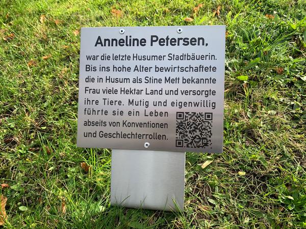 Stine Mett Gedenktafel 1