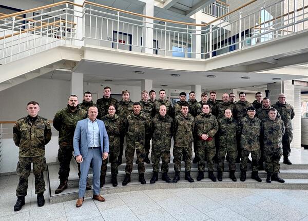Gruppenbild Rekruten B&uuml;rgermeister