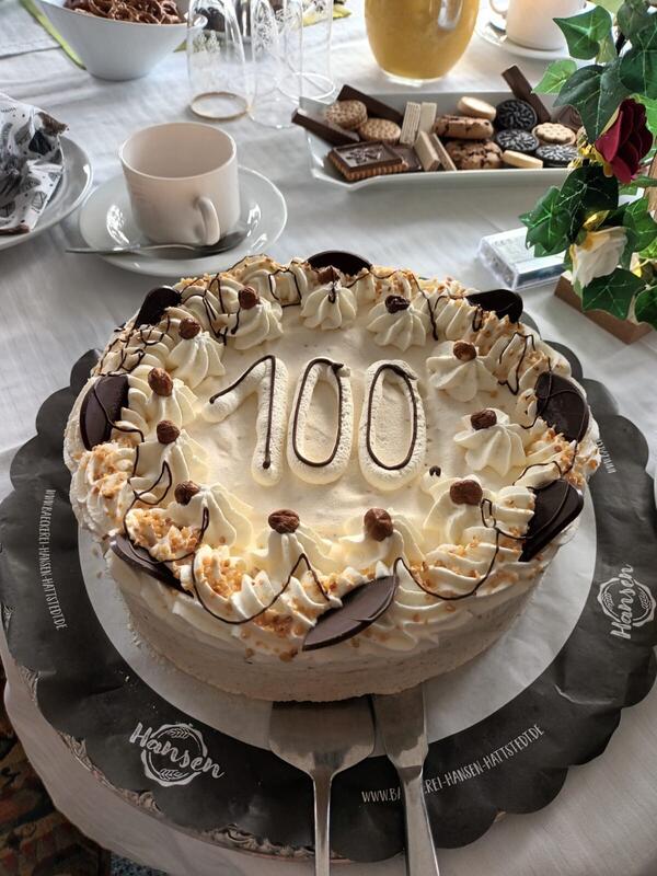 Torte-100.Geburtstag