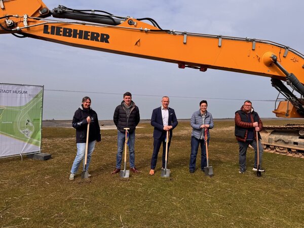 Dockkoog Spatenstich