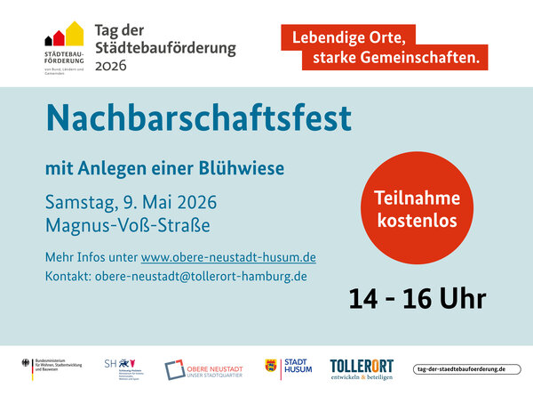 Obere Neustadt Nachbarschaftsfest Plakat