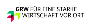 Logo gef�rdert durch GRW - F�R EINE STARKE WIRTSCHAFT VOR ORT