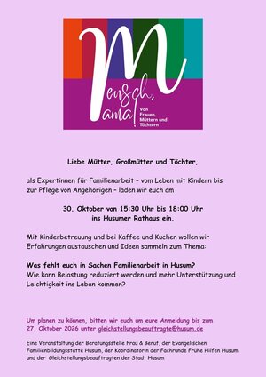 Mensch Mama 30.10.2026