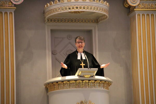 Festgottesdienst: Landesbisch&ouml;fin Kristina K&uuml;hnbaum-Schmidt